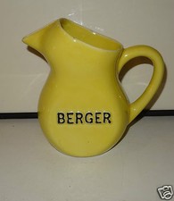 BROC. CRUCHE. PICHET A EAU POUR PASTIS ANIS ANISE PUB BERGER