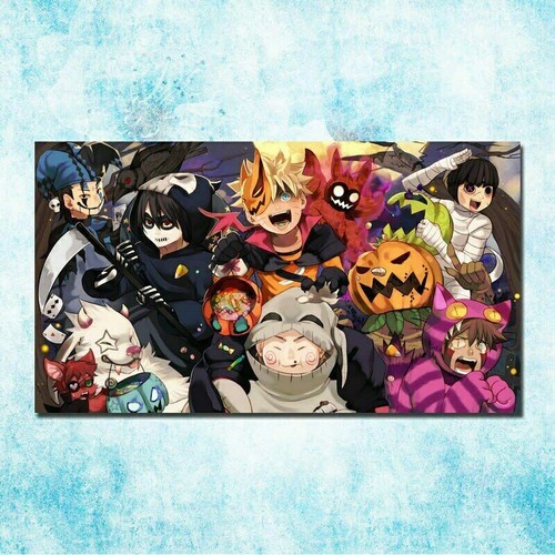 Plaque métal manga naruto - métal,