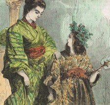 1880 Gravure originale