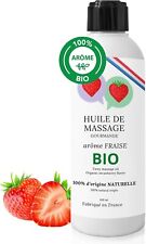 Huile de Massage Comestible Érotique Sensuel Chauffante Relaxante BIO Profession