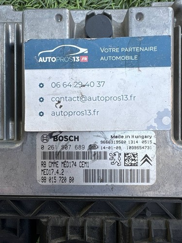 Calculateur moteur peugeot - calculateur, 208