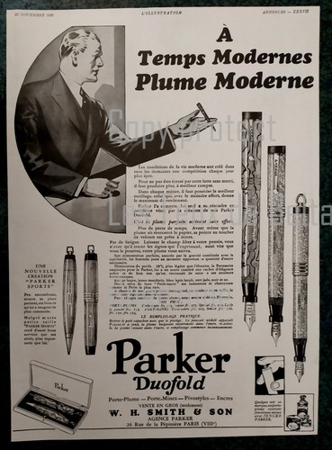 Parker stylos duofold porte - parker,