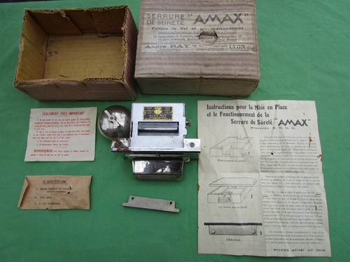 Serrure sureté amax - serrure,
