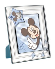Cadre Céleste 5885 Cm 09x13 Walt Disney Certifié Mickey En Argent 925%