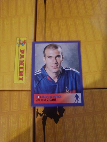 Panini zinedine zidane foot - zidane,