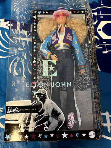 Mattel elton john barbie - elton,