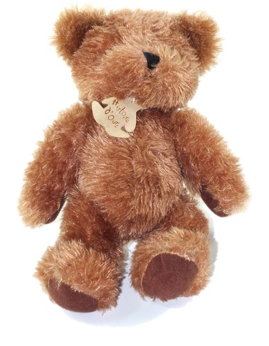 Peluche doudou ours marron