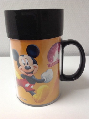 Mug plastique avec couvercle - ,