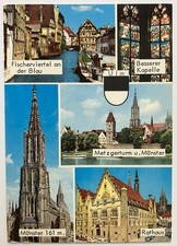 Allemagne CPM carte postale Ulm multivues annees 70 - non circulée
