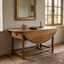 Table Ancienne en Noyer Sapin