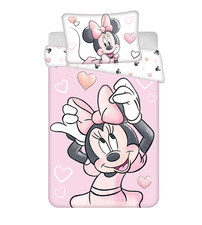 Disney Minnie Mouse Housse De Couette Bébé Blush Rose 100 X 135 Cm