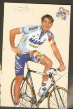 Davide BRAMATI (Italie)  COUREUR CYCLISME /carton pub Cycles  MAPEI Bricobi