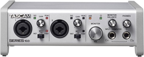 Tascam series 102i 2 - 102i, out