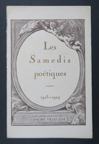 Programme théâtre comédie - programme,