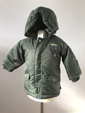 Manteau hiver garçon vert