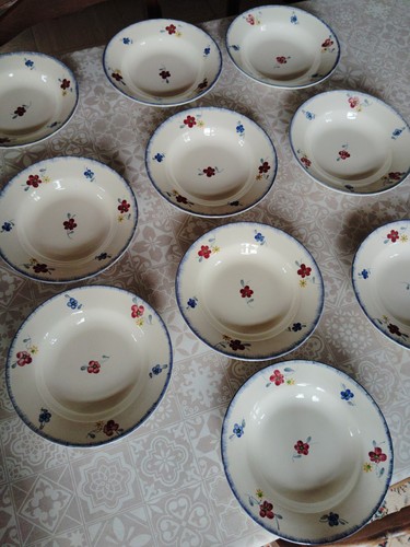 Assiettes creuse vintage - assiettes,