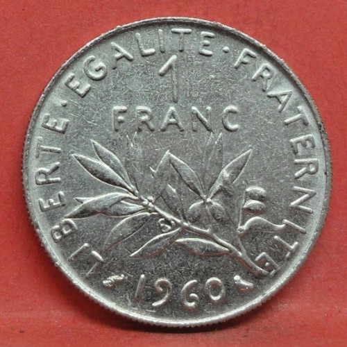Pièce franc semeuse 1960 - pièce, 1
