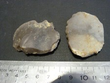 Rare  2 silex préhistorique