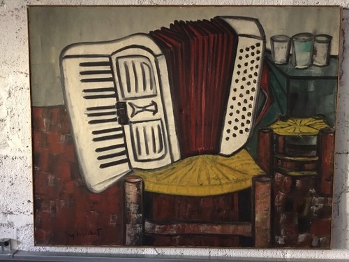 Tableau huile cubisme - tableau,