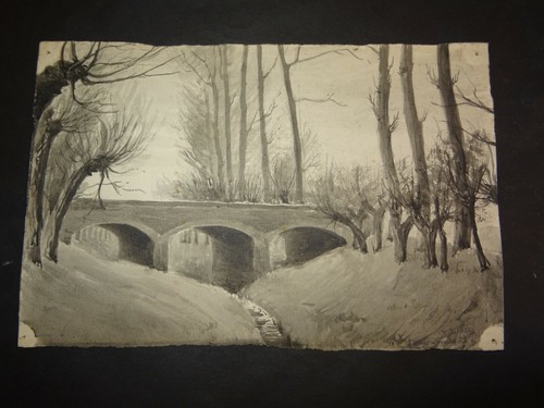 Ecole francaise dessin - xx,