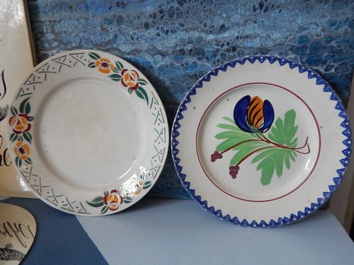 Lot assiettes céramique - assiettes,