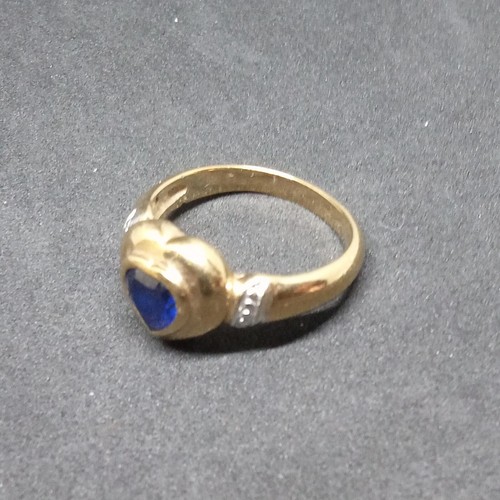 Bague plaqué jaune - plaqué,