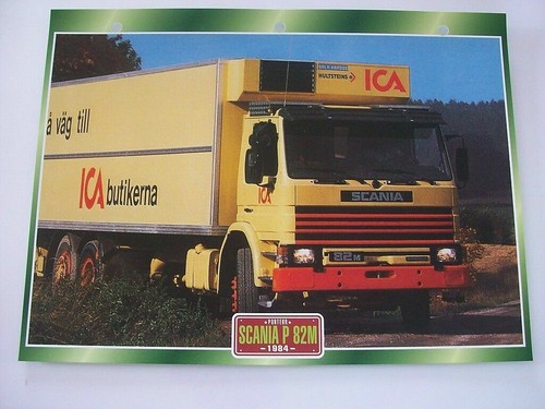 Carte fiche camion porteur - carte,