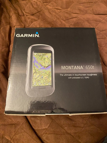 Nob garmin montana 650t - garmin, 4"