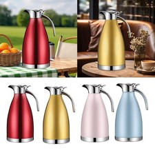 Bouteille isotherme en acier inoxydable pour thé, café, limonade