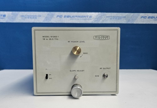 Anritsu wiltron 6136d rf - wiltron, 6136d-1