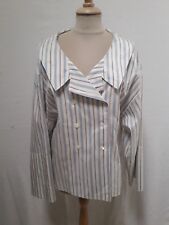CHEMISIER VESTE  SOIE Karl Lagerfeld T38 VINTAGE 90 Lagerfeld SILK BLOUSE size S