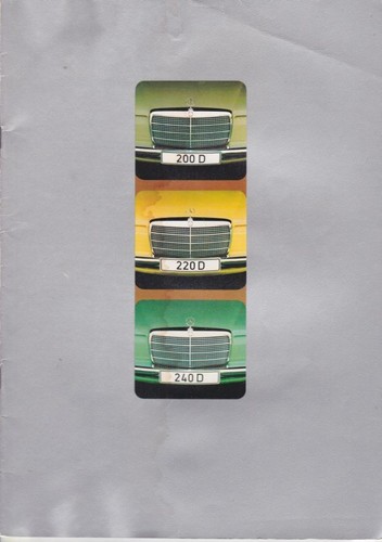 Catalogue brochure mercedes - catalogue,