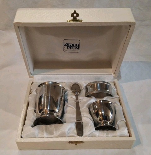 Coffret timbale coquetier rond - coffret,