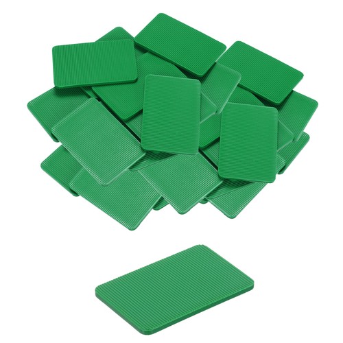 200 cales plastique 60x40x3mm