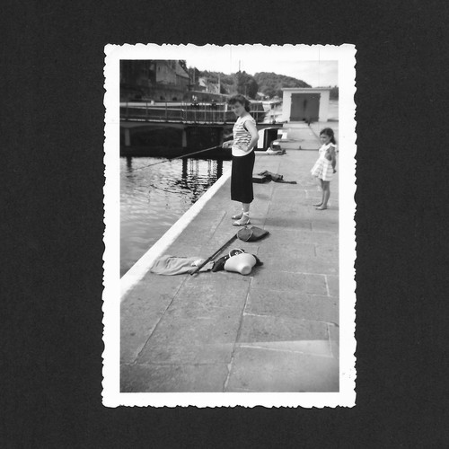 Pêche cane femme port - pêche,,