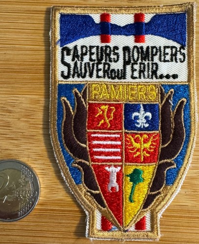Ecusson patch sapeurs - ecusson,