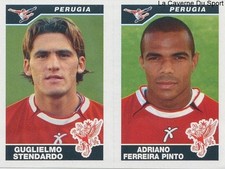 577 STENDARDO PINTO ITALIA AC.PERUGIA STICKER CALCIATORI 2005 PANINI