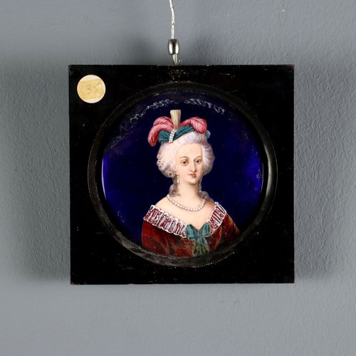 Tableau ancien portrait - portrait, d'une