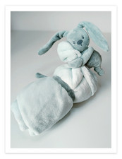 Doudou Plat/Couverture Lapidou