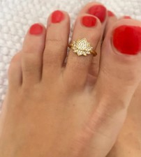 Bague réglable en or jaune 10