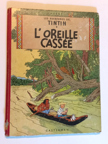 Tintin oreille cassée - l'oreille,