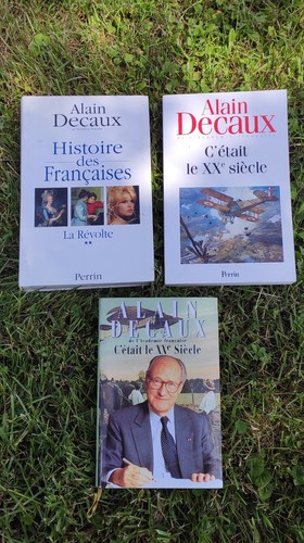 Lot livres alain decaux - lot,