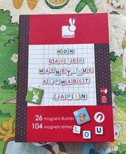 Jeu éducatif - Mon cahier magnétique alphabet Lapin
