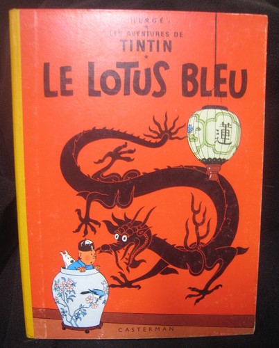 Tintin lotus bleu - bd, 1946