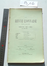 Livre La Revue Lyonnaise Tome