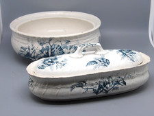 RARE BOITE BROSSE A DENT PEIGNE SAVON POT - KG LUNEVILLE MODELE BEGONIA