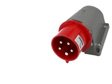 Socle mâle CEE triphasé, 5 x