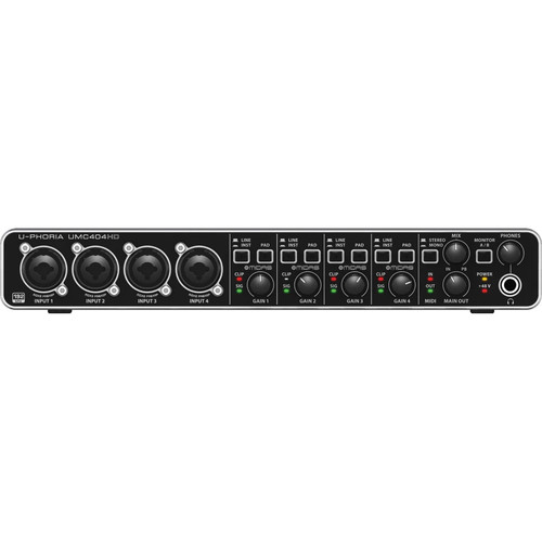 Behringer phoria umc404hd - behringer,