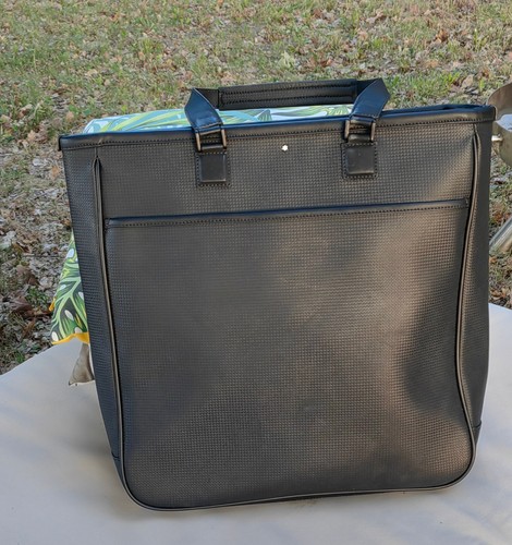Serviette cuir montblanc - serviette,