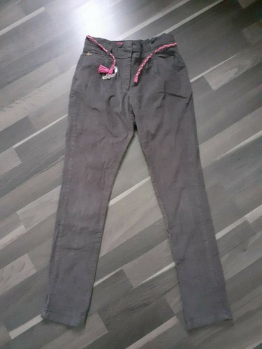 Pantalon velours gris ans - velours,